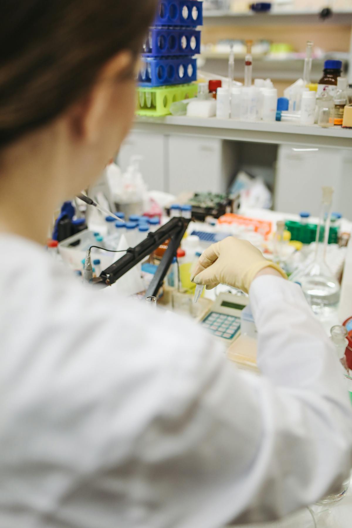 Microscope laboratory analysis